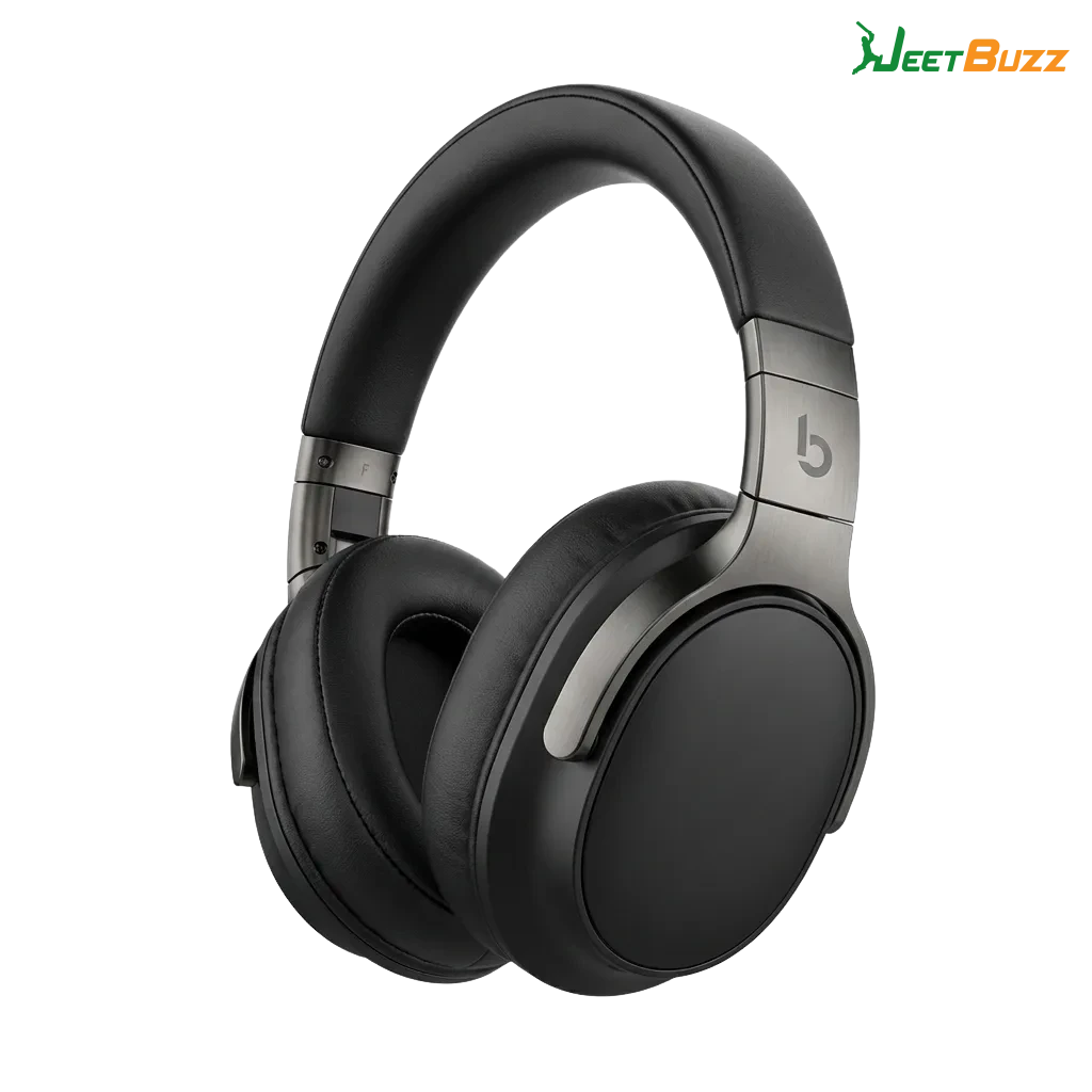 Bangladeshi user on phone and laptop viewing Jeetbuzz 24/7 live chat, phone, email, and messaging support options