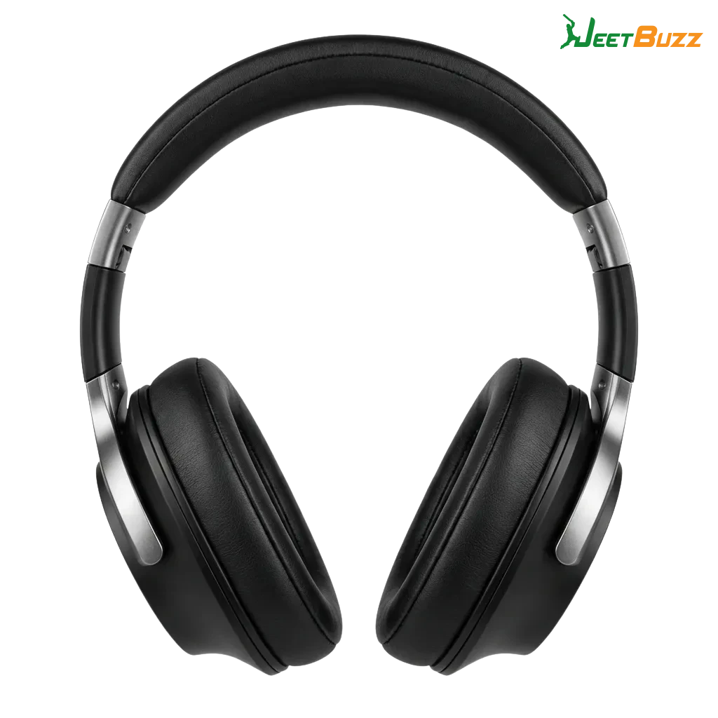 Illustration of Jeetbuzz India customer support with icons for live chat, phone, email, and 24/7 multilingual help