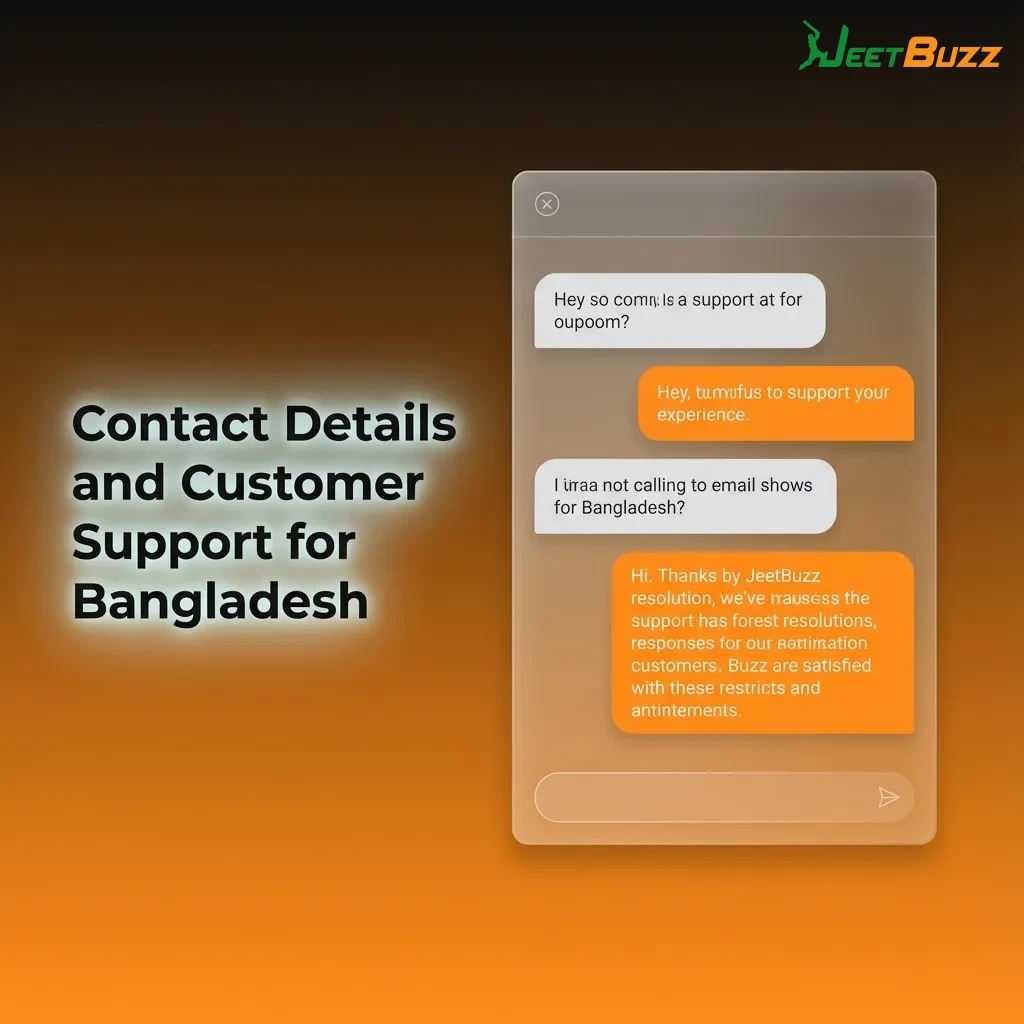 Bangladesh betting site contact options: 24/7 live chat, email, social media, and help centre icons on a support page