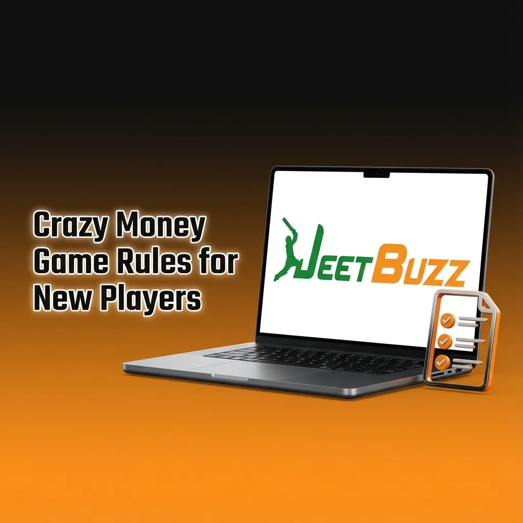 Illustrated Crazy Money crash game screen showing rising multiplier, cashout button, and betting controls in rupees.