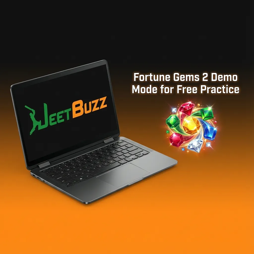 Fortune Gems 2 slot game demo screen showing reels, virtual credits, and practice spin button