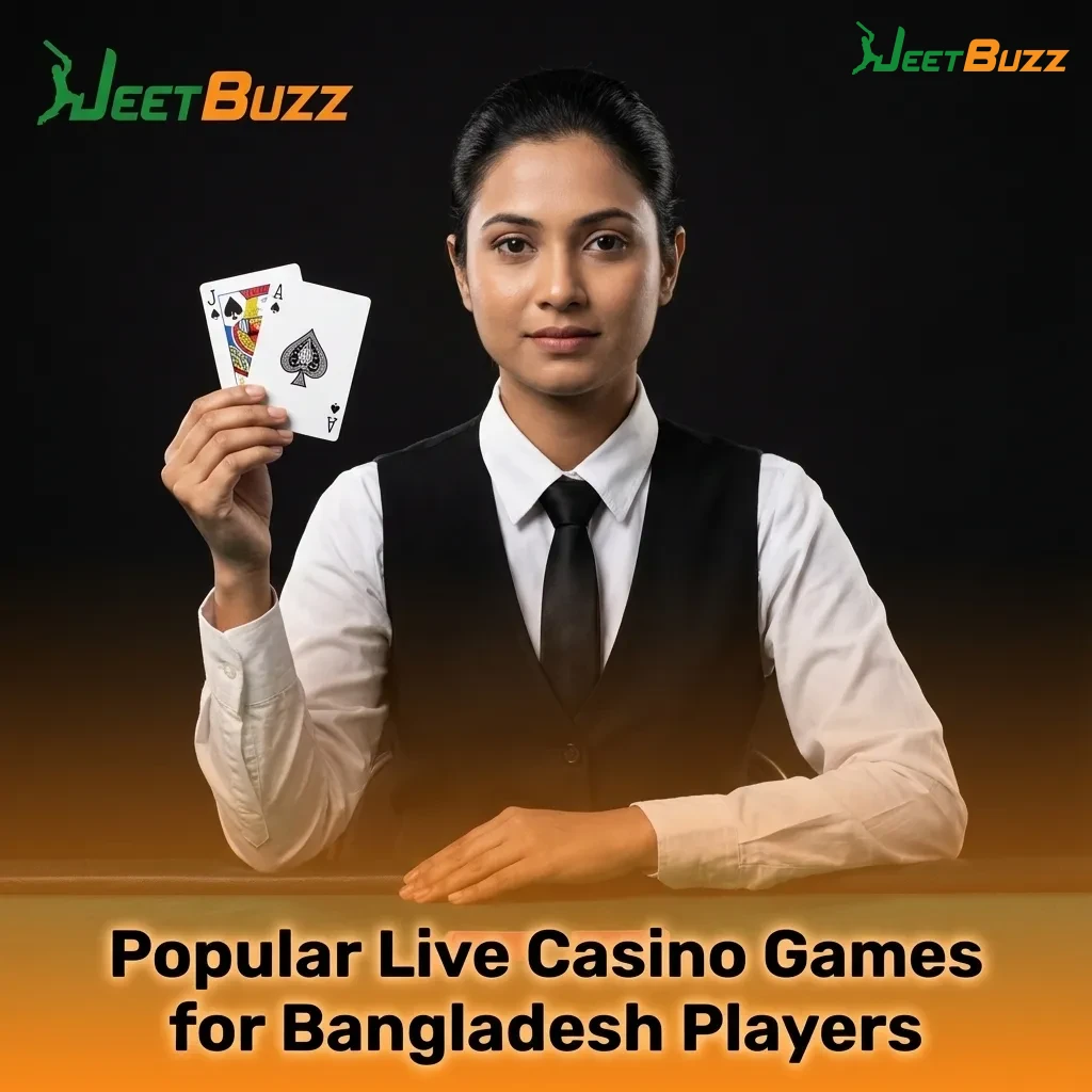 Collage of live casino tables featuring roulette, card games, and money wheels popular with Bangladeshi players