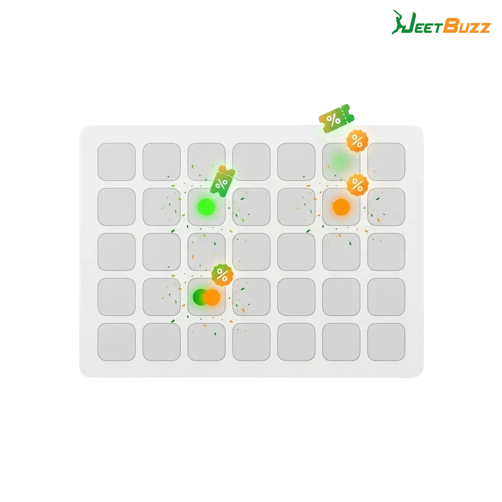 Jeetbuzz promo code banner highlighting Free 7 Lucky Spins, 25% live casino cashback, and 50% sports refund offer in Bangladesh