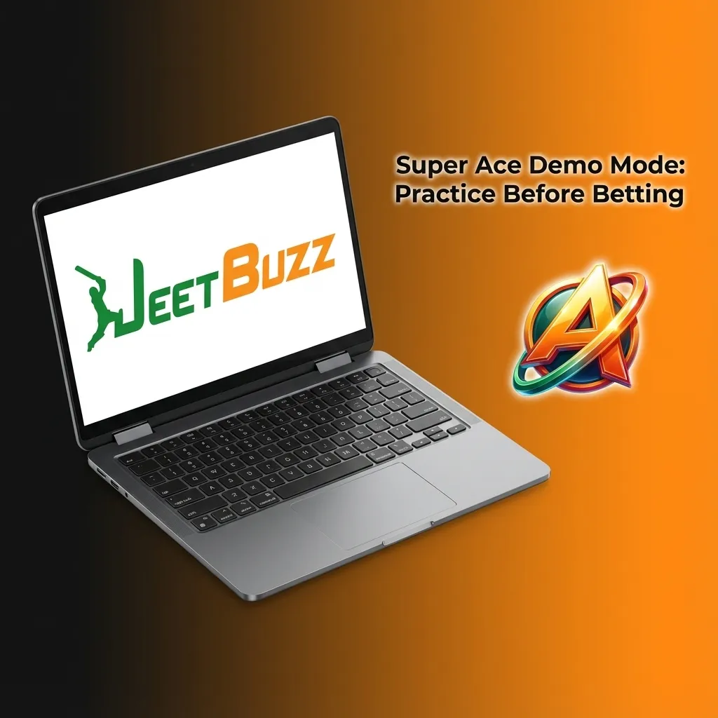 Super Ace slot demo screen showing virtual balance for risk‑free practice before real‑money betting