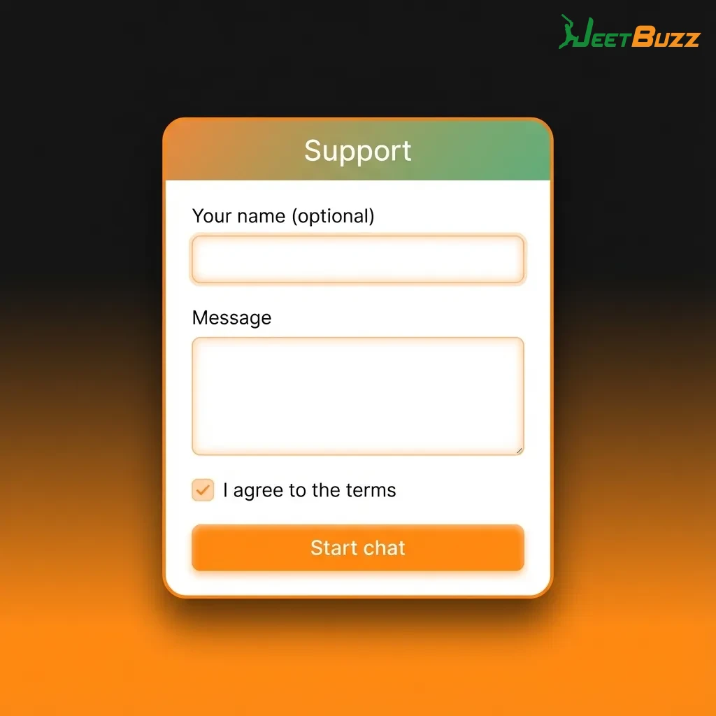 Illustration of a desktop user in Pakistan viewing live chat, email, phone, and social media customer support options.
