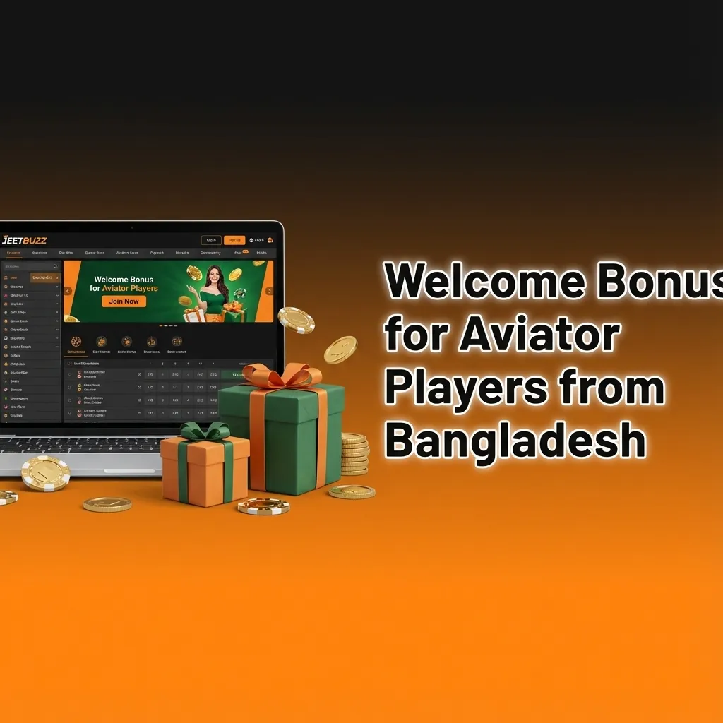 Banner: “Welcome Bonus for Aviator Players from Bangladesh” with bonus details and steps to claim in BDT payment methods