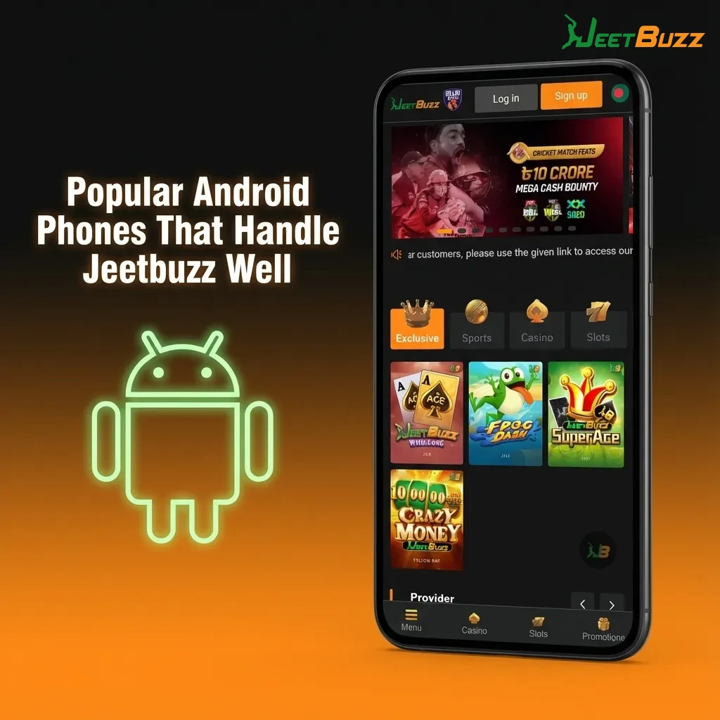List of popular Android phones in India compatible with smooth Jeetbuzz performance and fast response times