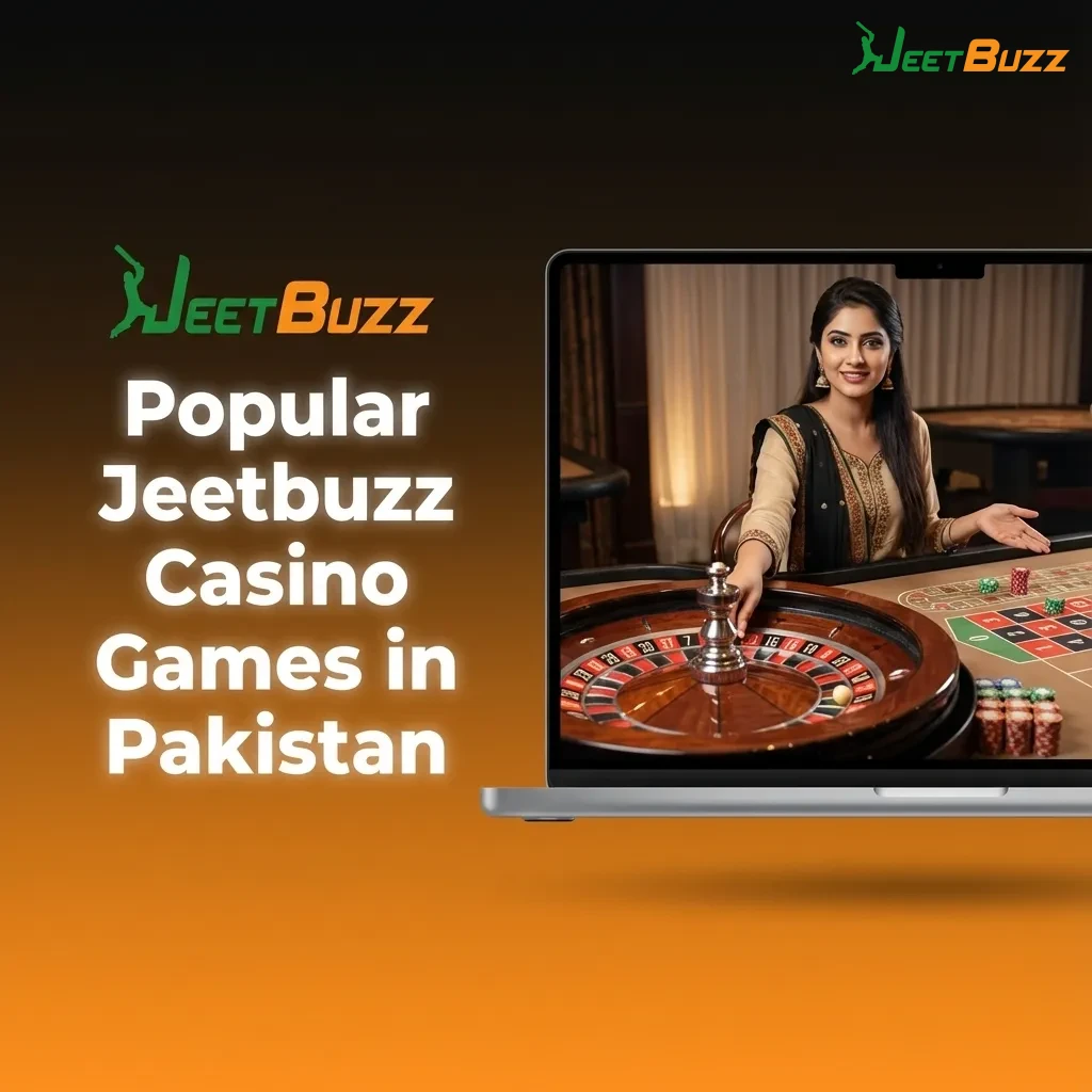 Grid of Jeetbuzz casino game tiles in Pakistan, showing popular slots, table, and crash games with RTP and providers