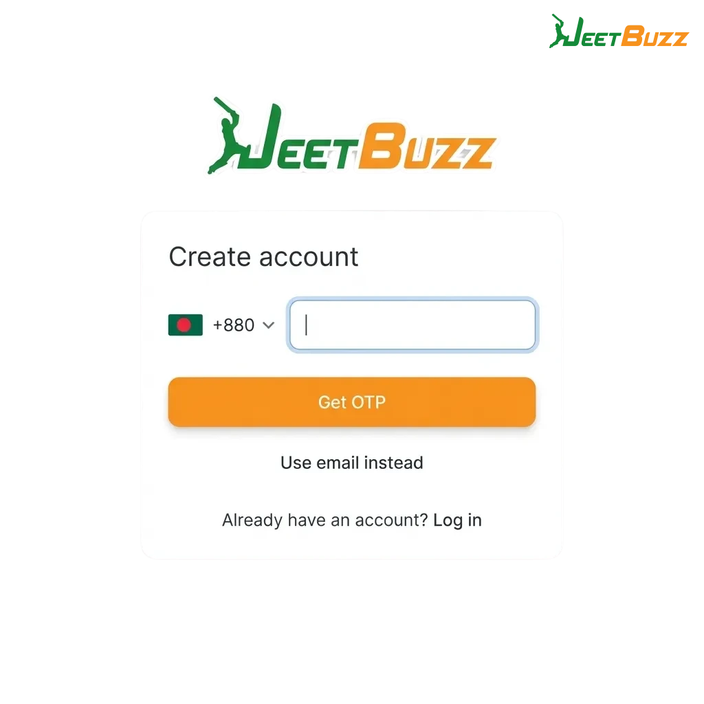 Bangladeshi user completing Jeetbuzz registration and login on laptop and phone to access casino and sports betting