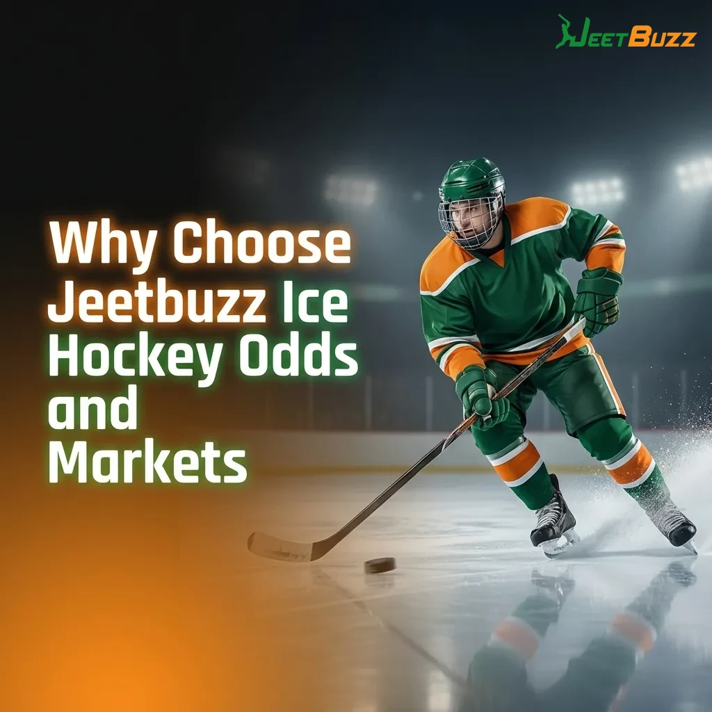 Jeetbuzz ice hockey betting interface showing live odds, match details, cash out, and multiple bet options for Bangladesh users