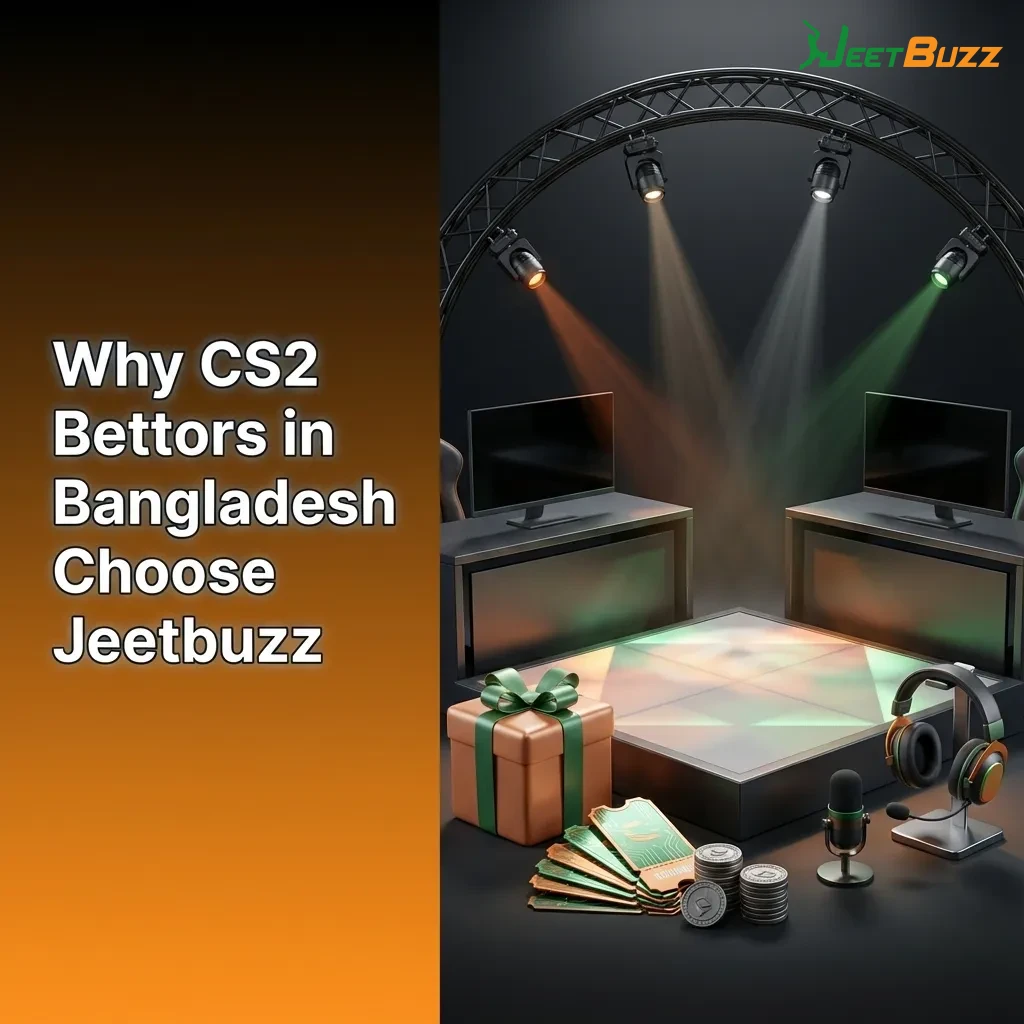 Bangladeshi CS2 bettor using Jeetbuzz on mobile, viewing odds, bonuses, and BDT payments for esports matches