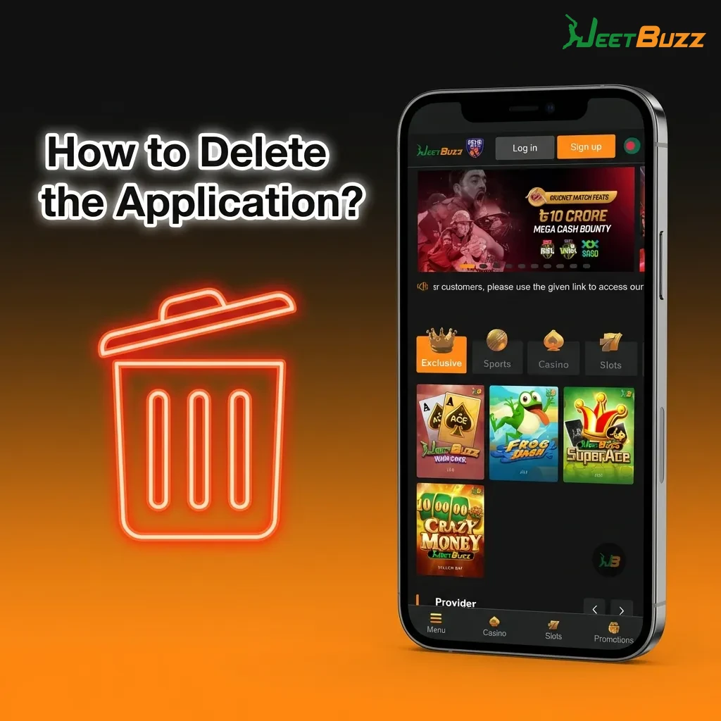 Person uninstalling mobile app icon on smartphone screen, showing drag-to-delete action on Android and iOS devices